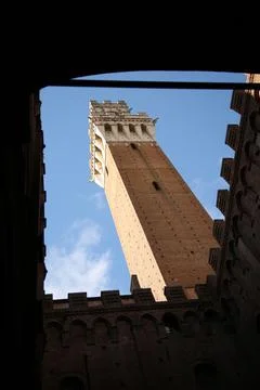 Sienna tower Foto stock
