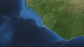 Sierra Leone. 3d earth in space - zoom in on Sierra Leone contoured 4k 4k or 4k+ Resolution