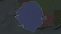 Sierra Leone and capital circled and zoomed. Set of animations 4k or 4k+ Resolution