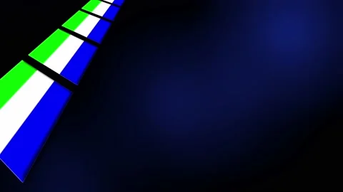 Sierra Leone Flag Animated Background 3d... | Stock Video | Pond5