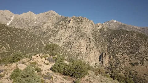 Sierra Mountains Stock Footage 86478581