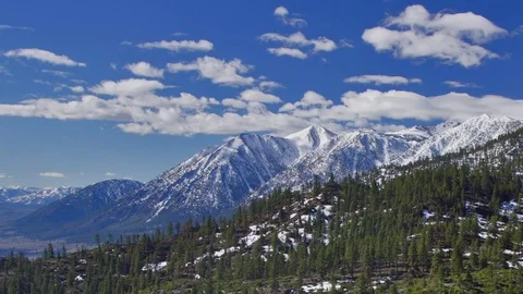 Sierra Nevada mountains Stock Footage 74383491