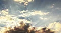 Sierra Nevada Mts LM05 Sunset Clouds above Lone Pine HD Footage