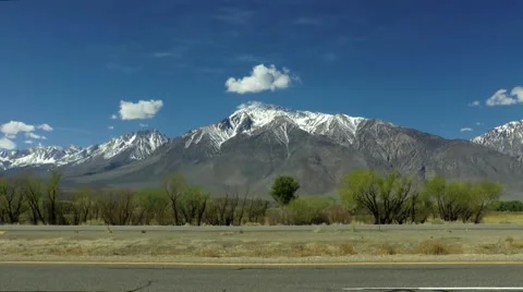 Sierra nevada in spring Stock Footage 41284852