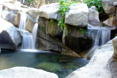 Sierra waterfall Stock Photos