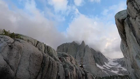 SierraMountainClouds Stock Footage 249411406