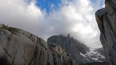 SierraMountainClouds Stock Footage 249411414