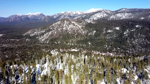 SierraSpringSnow6 Vídeos de archivo 252604697