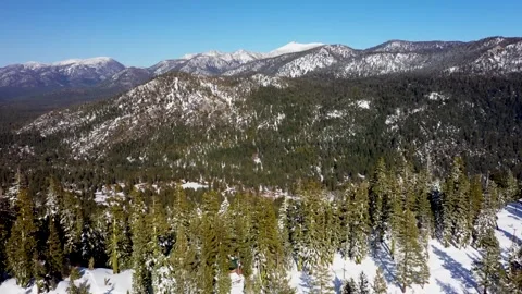 SierraSpringSnow7 Stock Footage 252604687