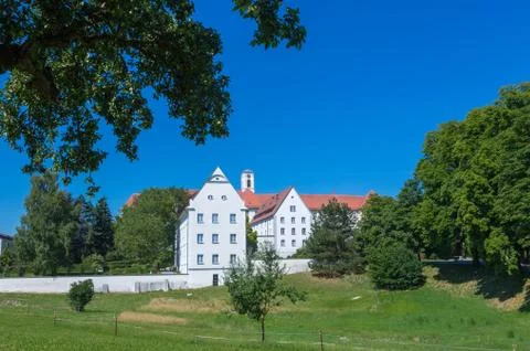 Siessen monastery in Germany Stock Photos