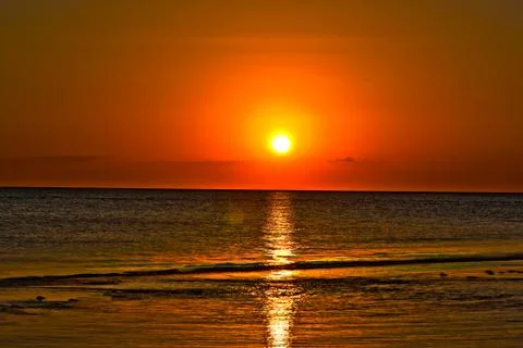 Siesta Key Sunset HDR Foto stock