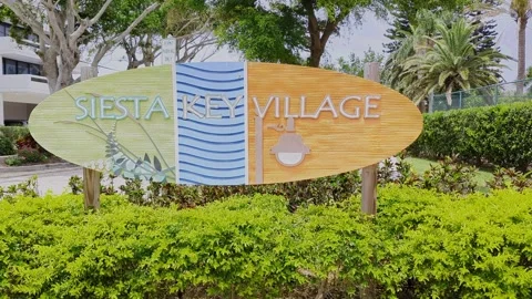 Siesta Key Village Stock Footage 241173170