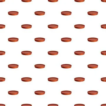 Sieve kitchen tool repeating isometric pattern Stock Illustration