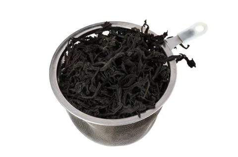 Sieve for tea close up Foto stock