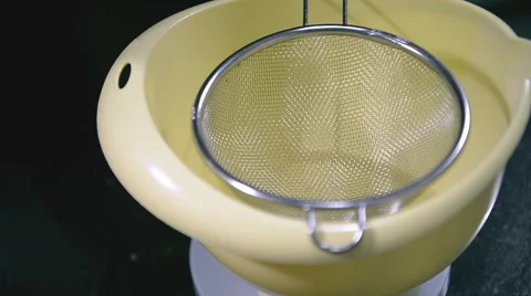 Sift flour Stock Footage 46845852