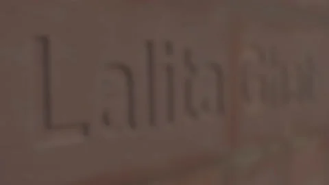 Sift focus shot Singboard in varanasi ghat Stock Footage 220765921