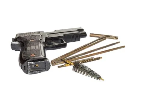 Sig sauer hand gun Stock Photos