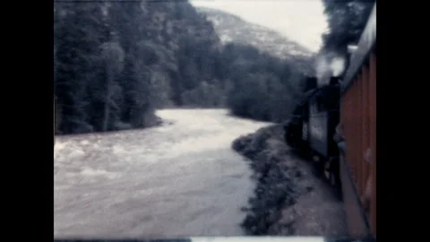 Sight Seeing Train 1972 Stock Footage 246455198
