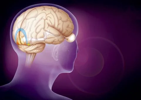  Sight Visual cortex. Copyright: xJACOPINx/xBSIPx 011879 013 Stock Photos