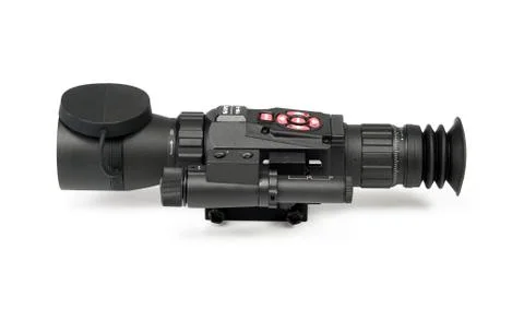 Sight for weapons on a white background Foto stock