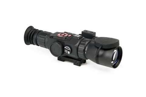 Sight for weapons on a white background Stock Photos