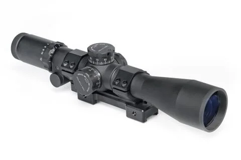 Sight for weapons on a white background Stock Photos