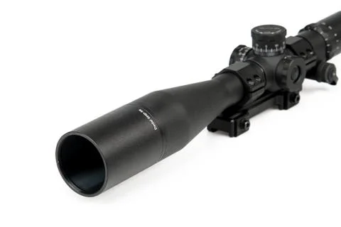 Sight for weapons on a white background Stock Photos