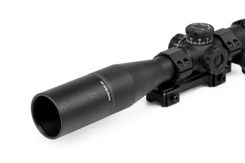 Sight for weapons on a white background Stock Photos