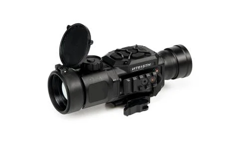 Sight for weapons on a white background Stock Photos