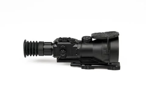 Sight for weapons on a white background Stock Photos