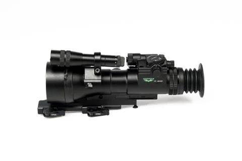 Sight for weapons on a white background Fotos de archivo