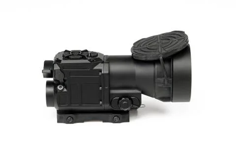 Sight for weapons on a white background Stock Photos