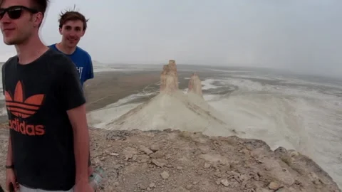 The Sights and Sounds of Storm Static Electricity, Aktau, Kazakhstan - 29 May 20 Stock-Footage 205217765