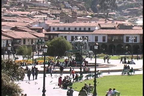 Sights in Peru Stock Footage 84904