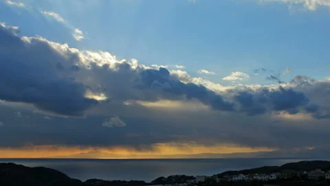 Sights of Sagami Bay Video stock 327534410