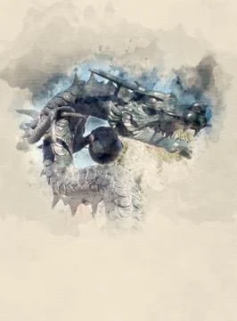 Sights Spain Stock Illustration