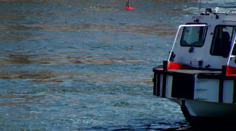 Sightseeing boat Stock Footage 41454383