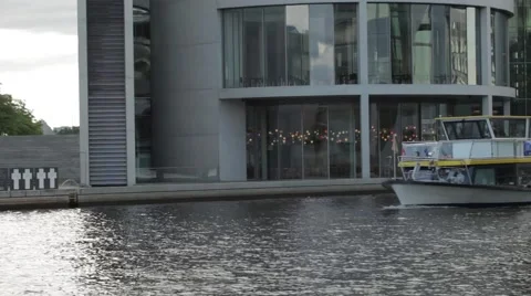 Sightseeing Boat Stock Footage 48299855