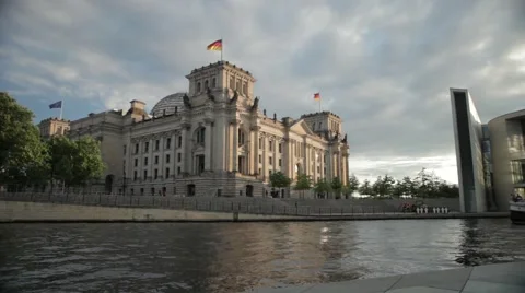 Sightseeing Boat Stock Footage 48300062