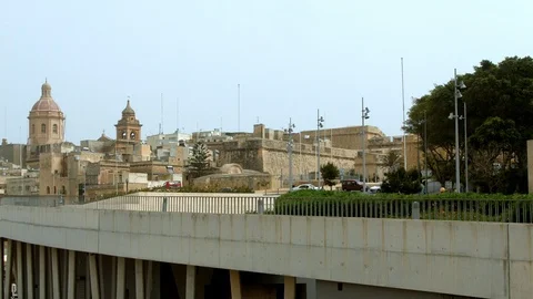 Sightseeing bus. Malta 库存影片 89135633