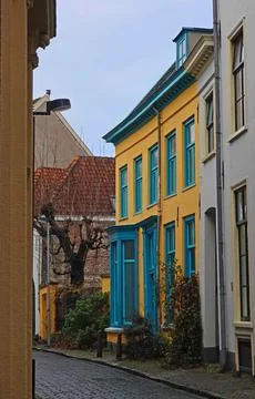 Sightseeing in downtown Zutphen Stock Photos