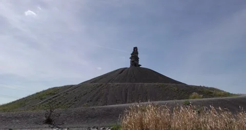 Sightseeing: Landmark of former colliery Stock Footage 271176673
