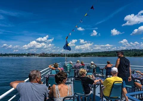 Sightseeing Voyage Stock Photos