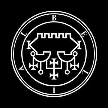 Sigil of Belial Stock Illustration