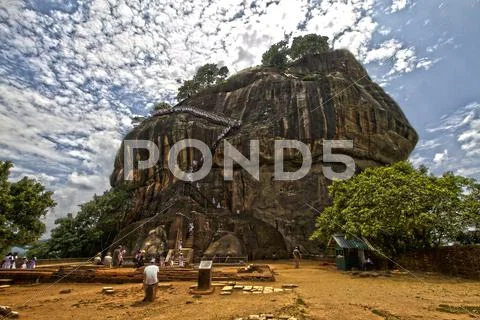 Sigiriya, Dramatic HDR Shot Stock Photos