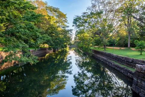 Sigiriya ruin complex Stock Photos