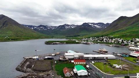 Siglufjordur, Iceland Stock Footage 281440598