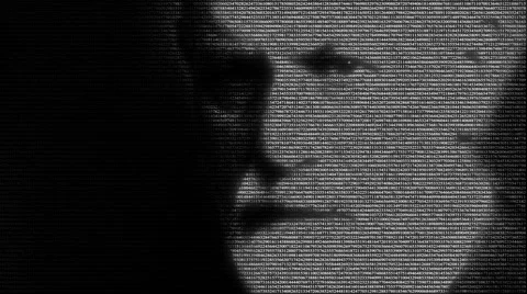Sigmund Freud Portrait Animation Stock Footage 59861512