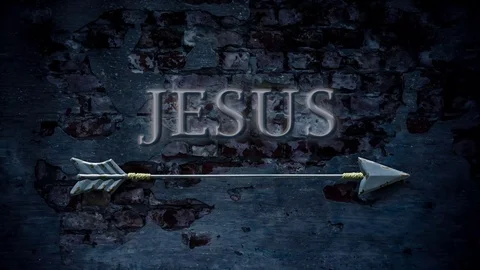 Sign 411 - Jesus Stock Footage 120847429