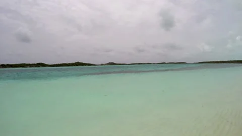 A sign on a beach Stock Footage 156016357